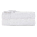 Rayon from Bamboo Eco-Friendly Fluffy Soft Solid Bath Sheet Set of 2