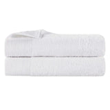 Rayon from Bamboo Eco-Friendly Fluffy Soft Solid Bath Sheet Set of 2