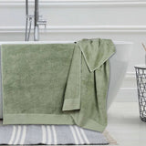 Rayon from Bamboo Eco-Friendly Fluffy Soft Solid Bath Sheet Set of 2