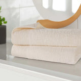 Rayon from Bamboo Eco-Friendly Fluffy Soft Solid Bath Sheet Set of 2