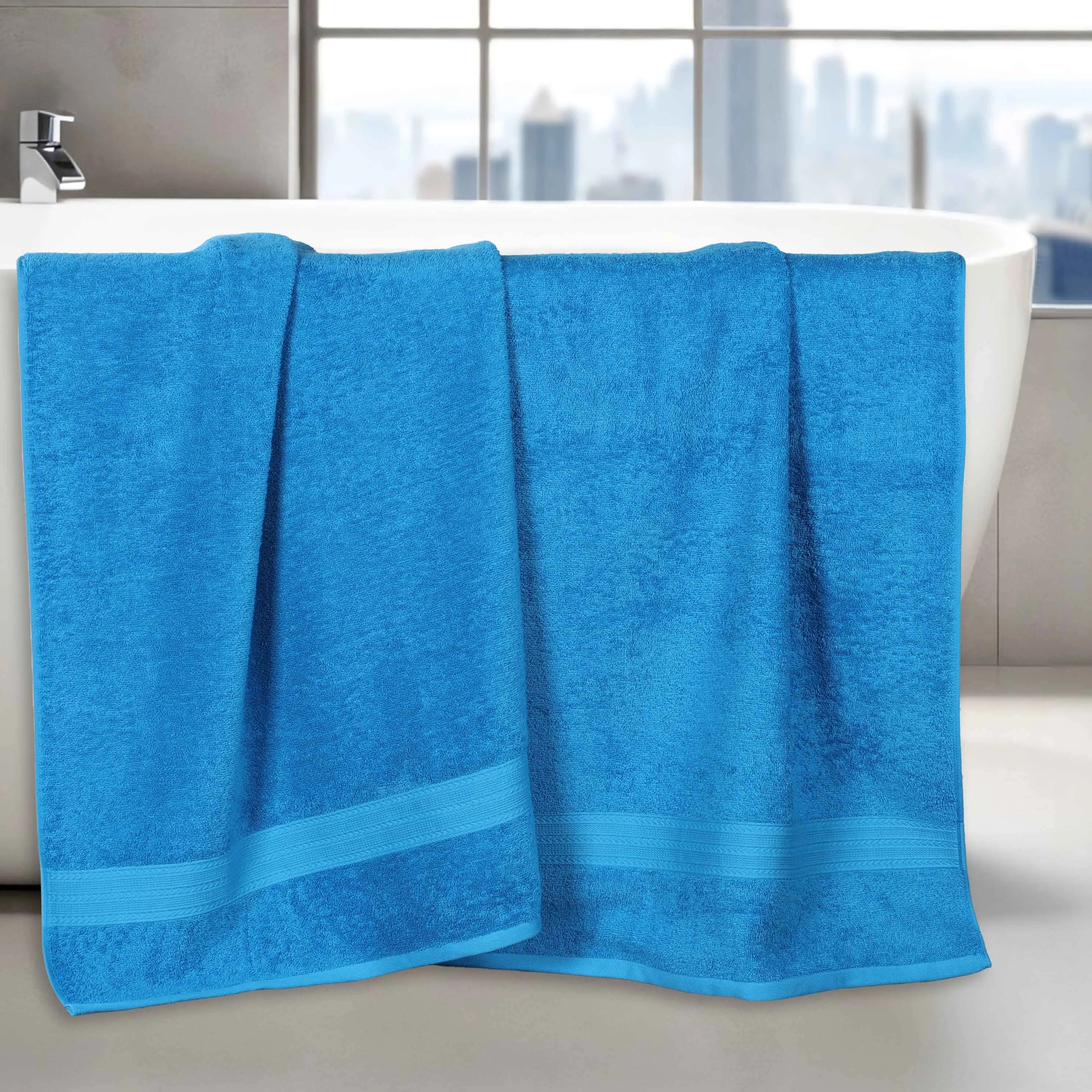 Eco-Friendly Ring Spun Cotton Towel Set Collection