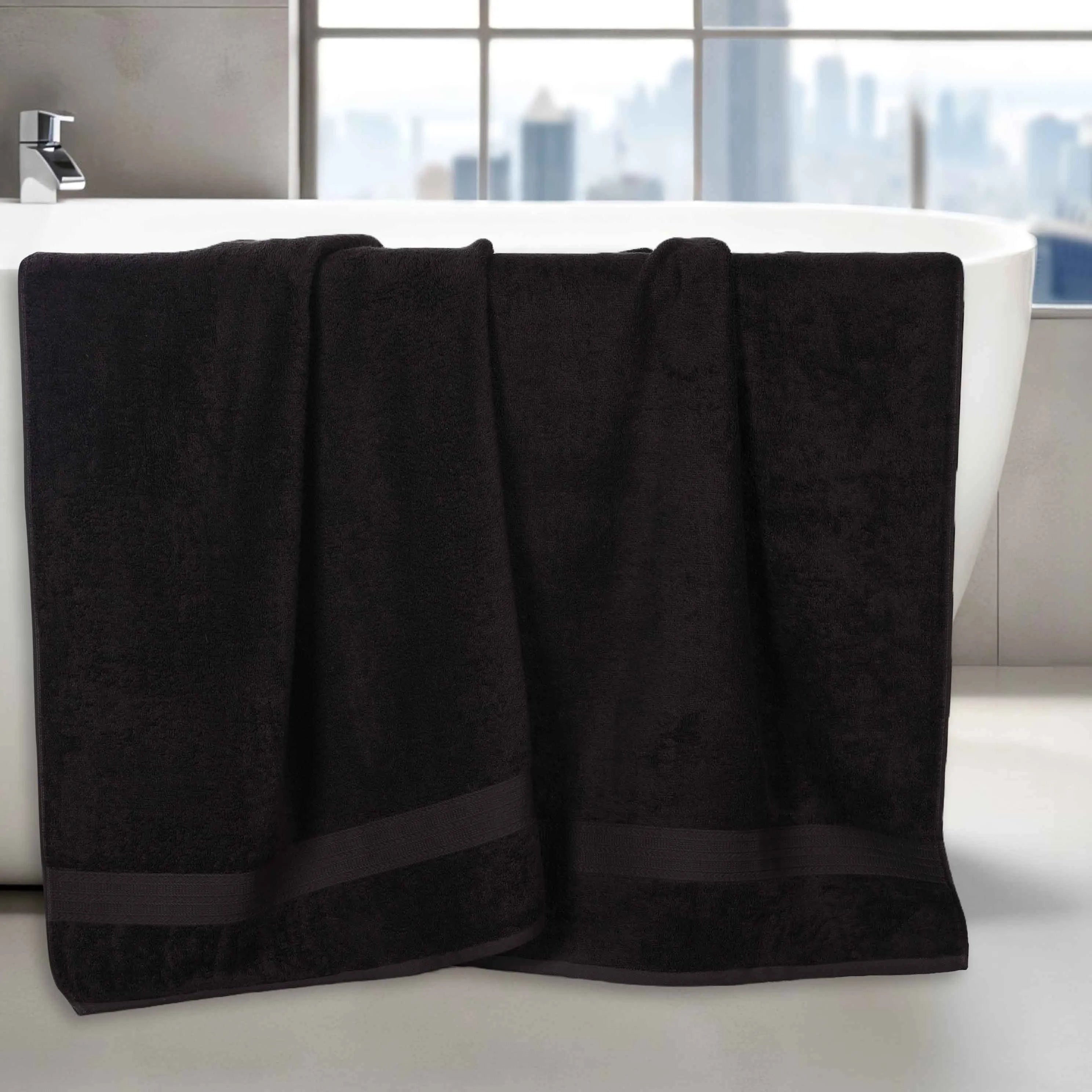 Eco-Friendly Ring Spun Cotton Towel Set Collection