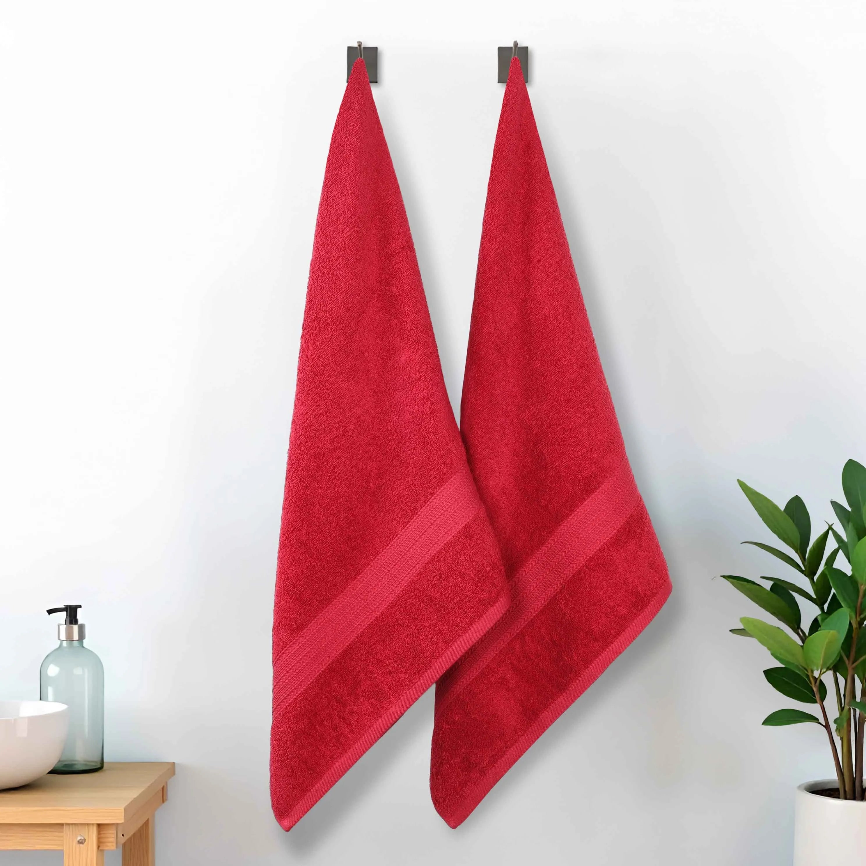 Eco-Friendly Ring Spun Cotton Towel Set Collection