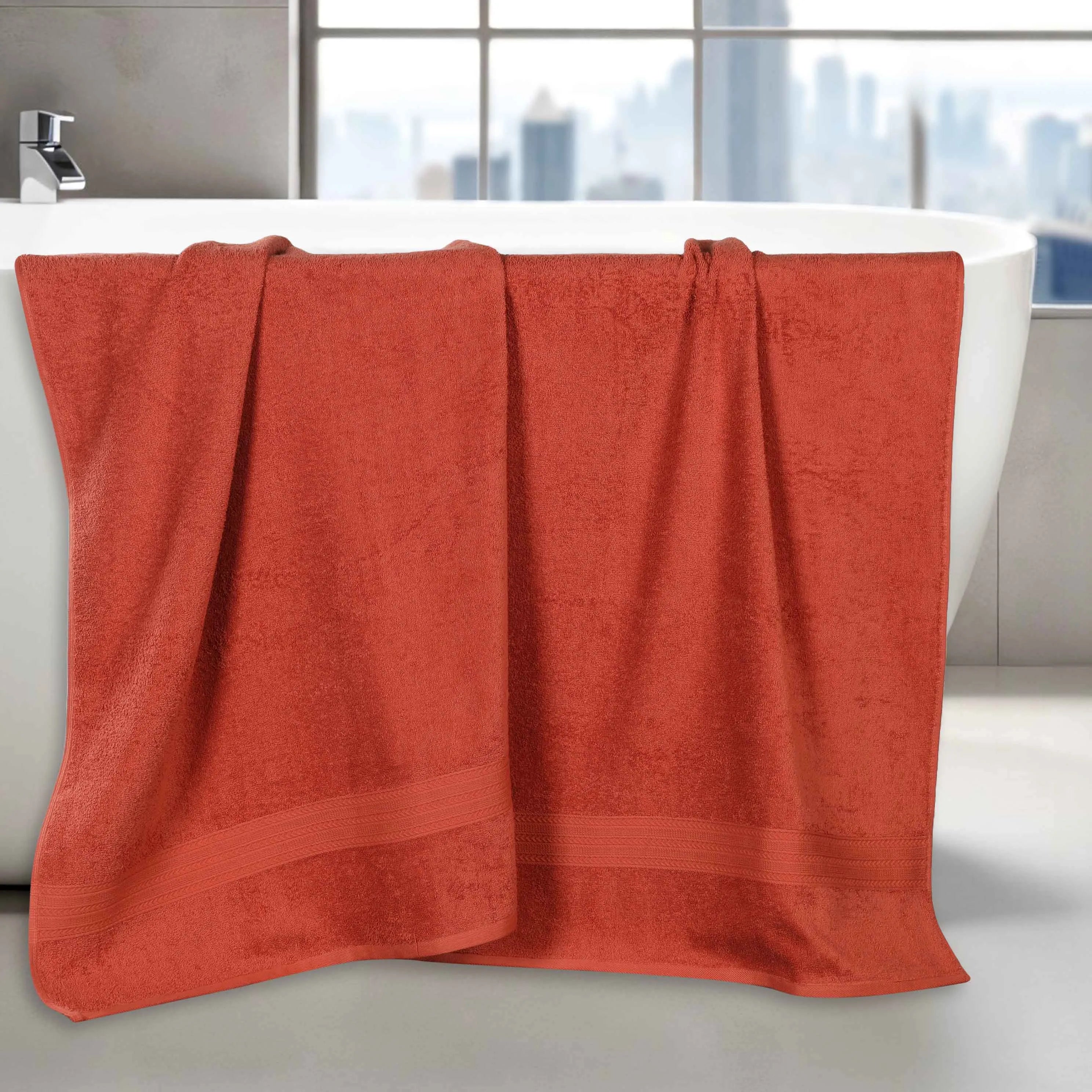 Eco-Friendly Ring Spun Cotton Towel Set Collection