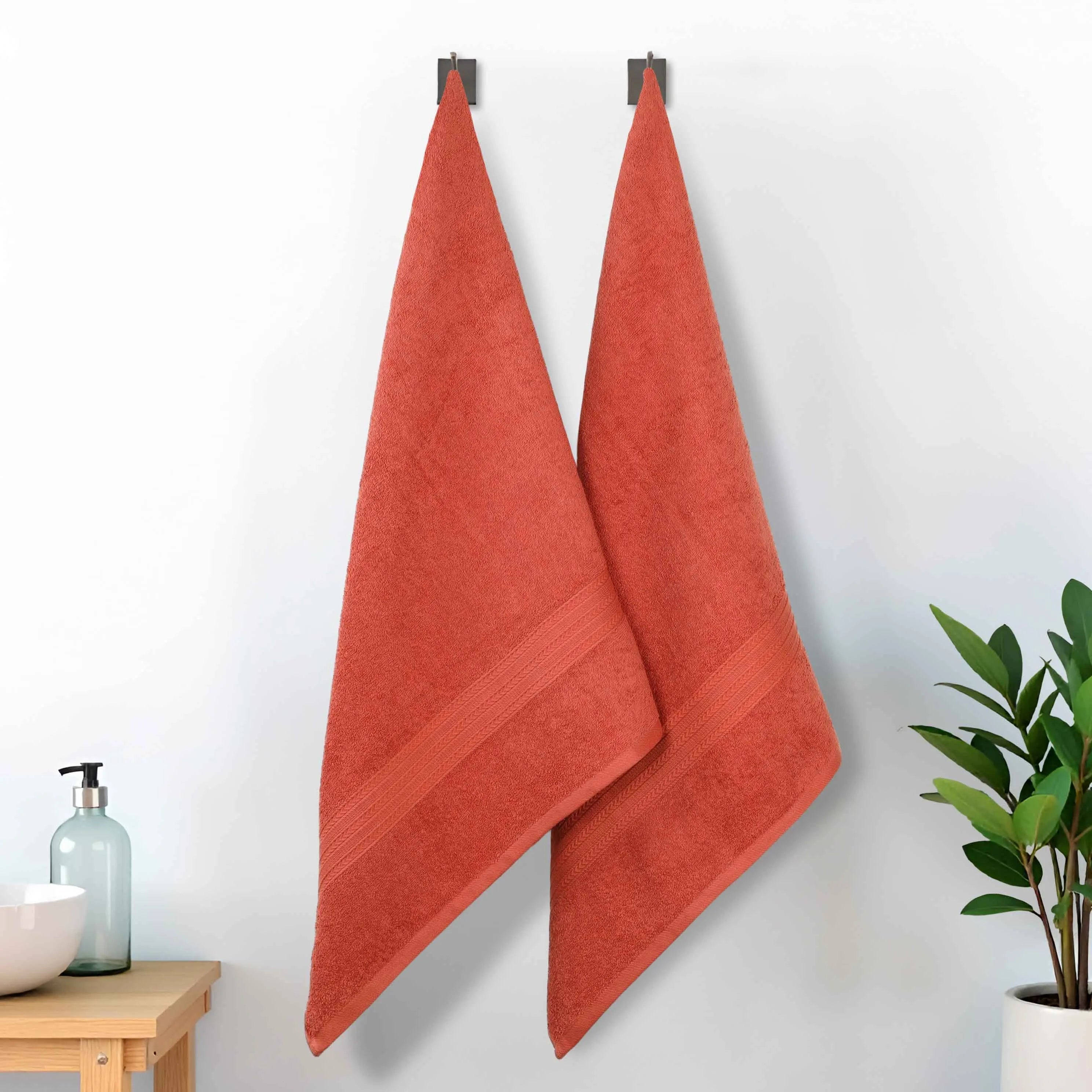 Eco-Friendly Ring Spun Cotton Towel Set Collection