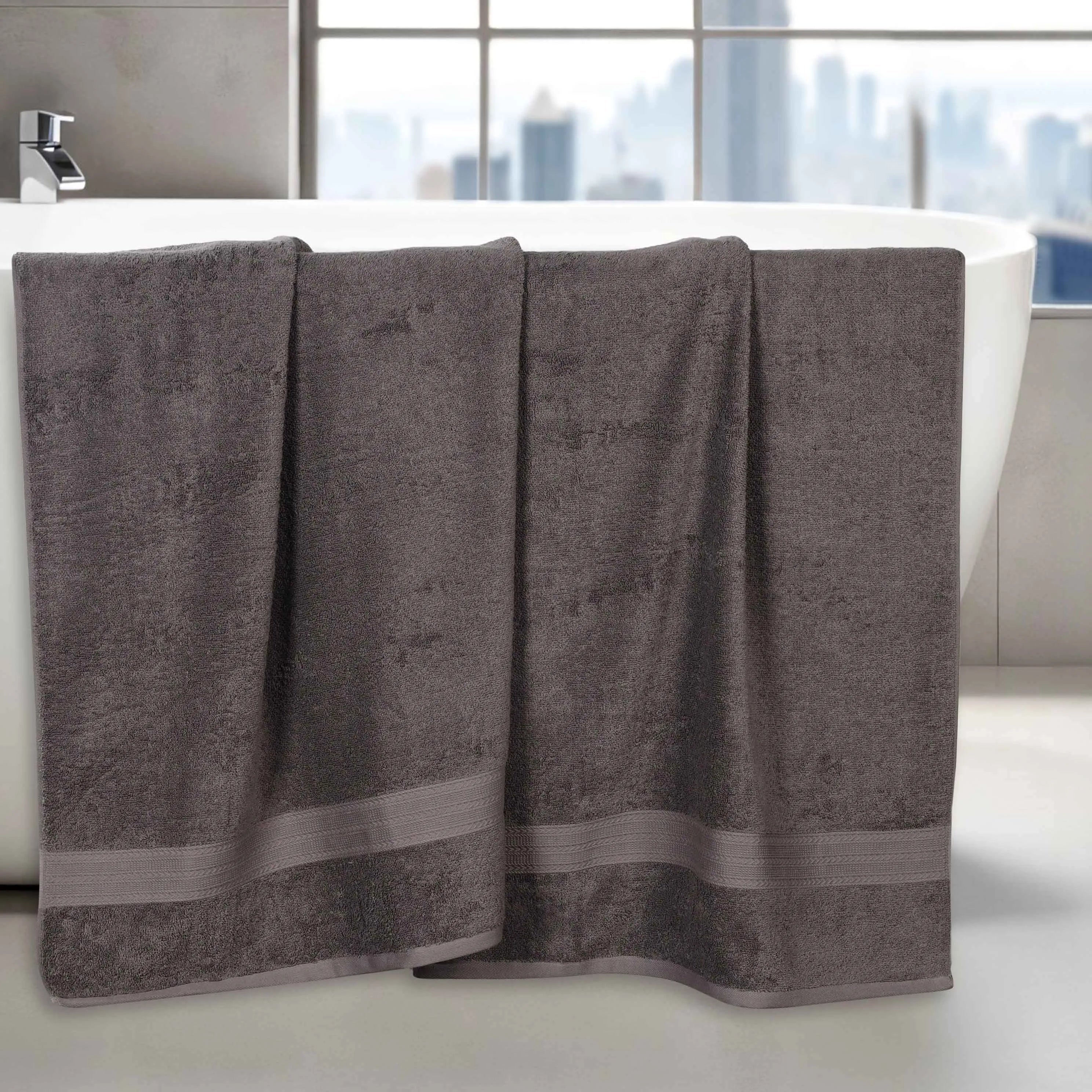 Eco-Friendly Ring Spun Cotton Towel Set Collection