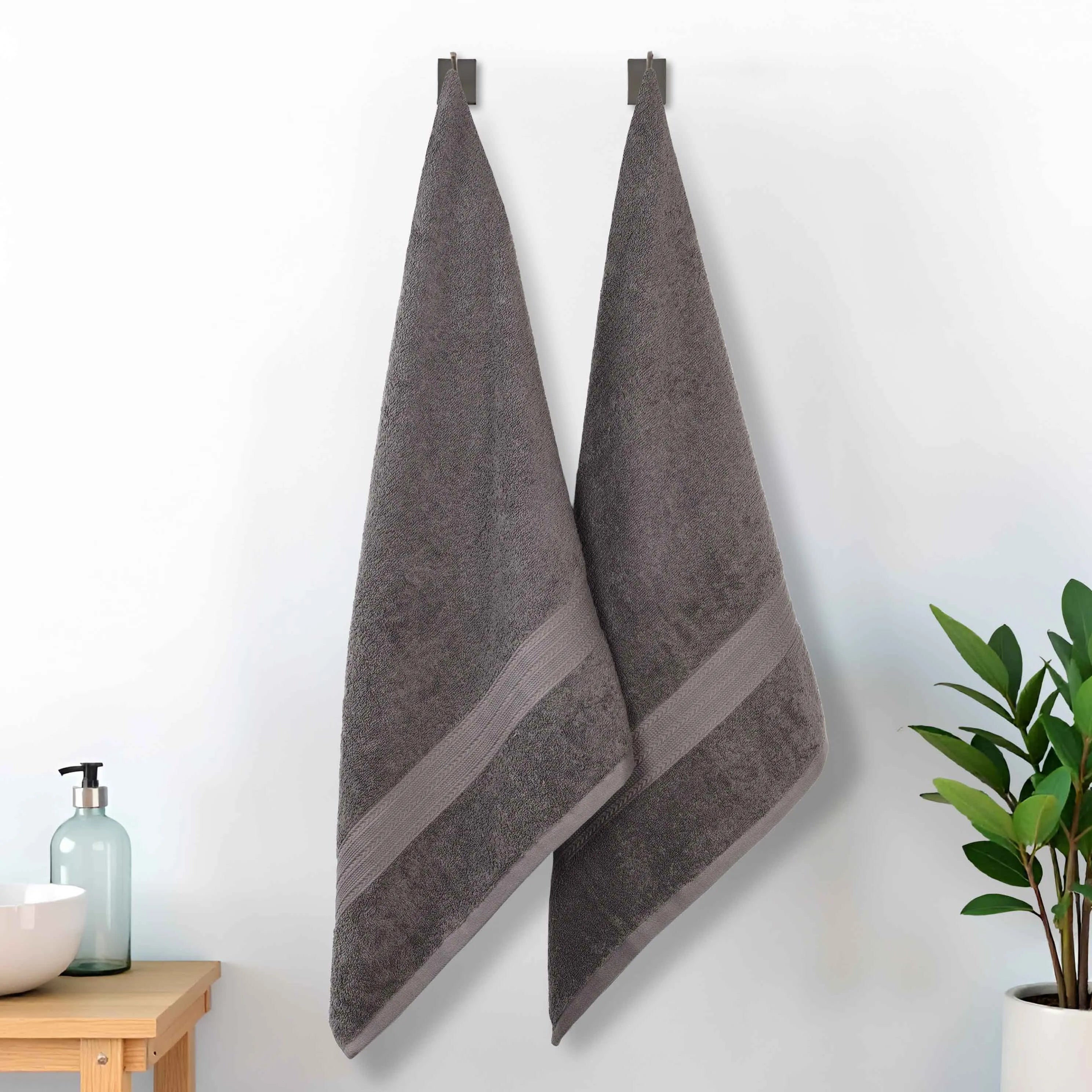 Eco-Friendly Ring Spun Cotton Towel Set Collection