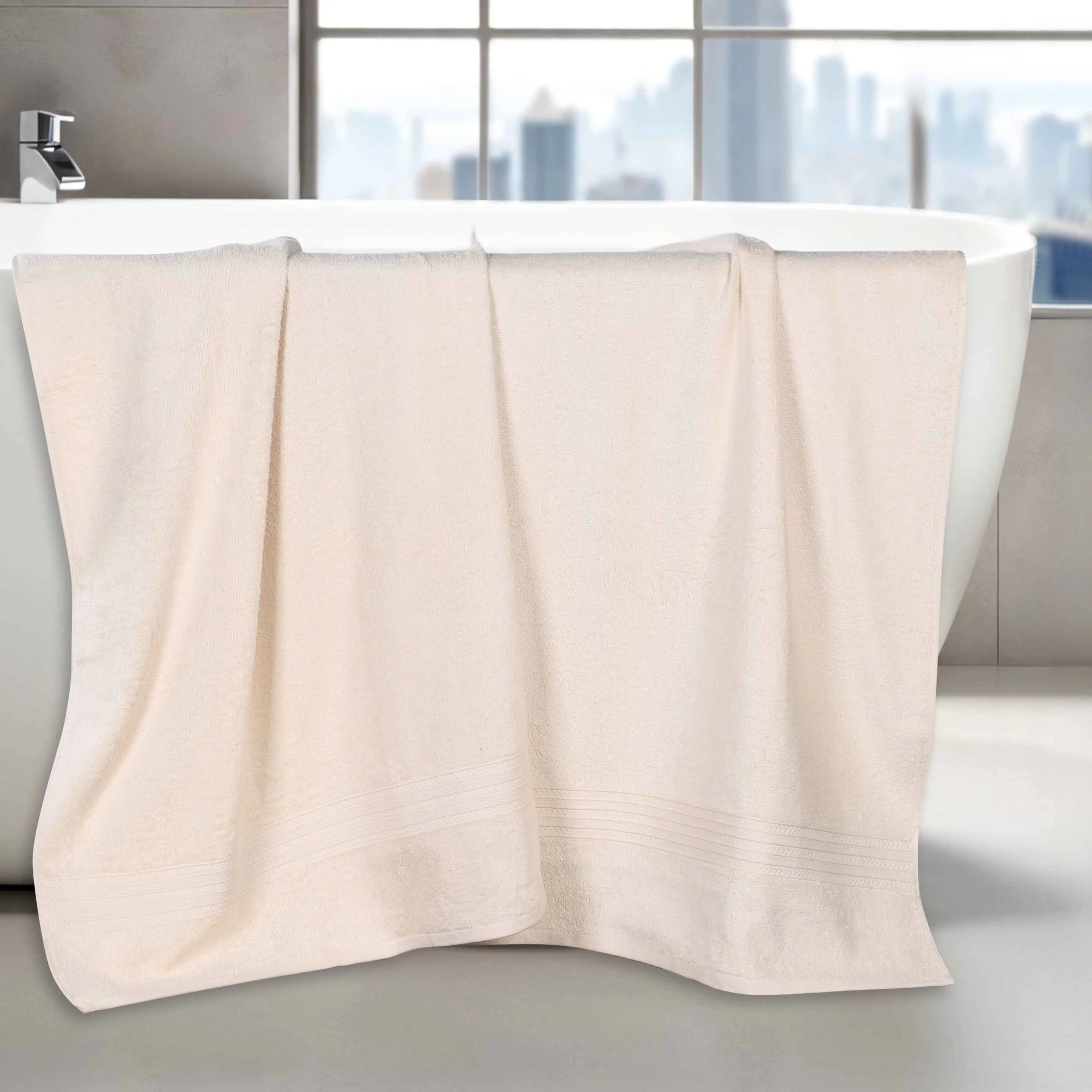 Eco-Friendly Ring Spun Cotton Towel Set Collection
