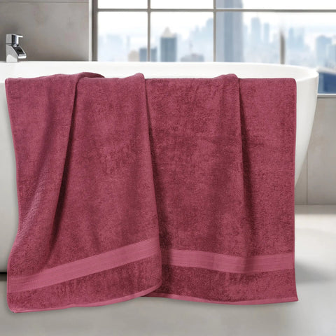 Eco-Friendly Ring-Spun Cotton 2-Piece Bath Sheet Set