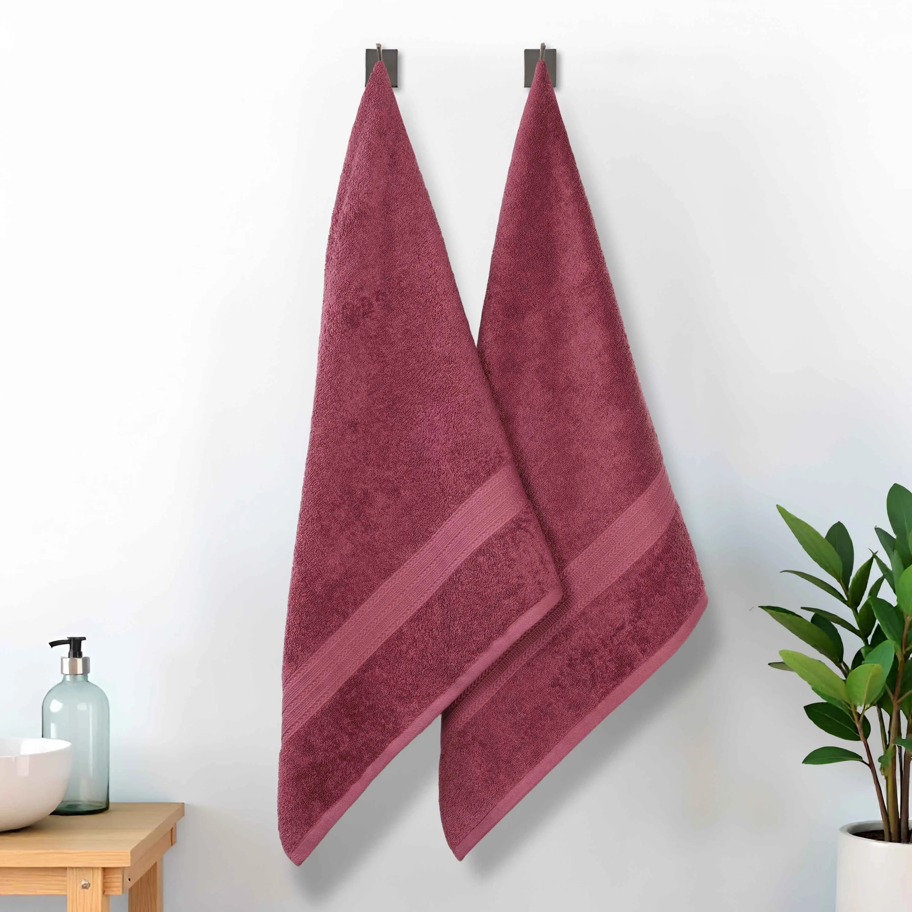 Eco-Friendly Ring Spun Cotton Towel Set Collection