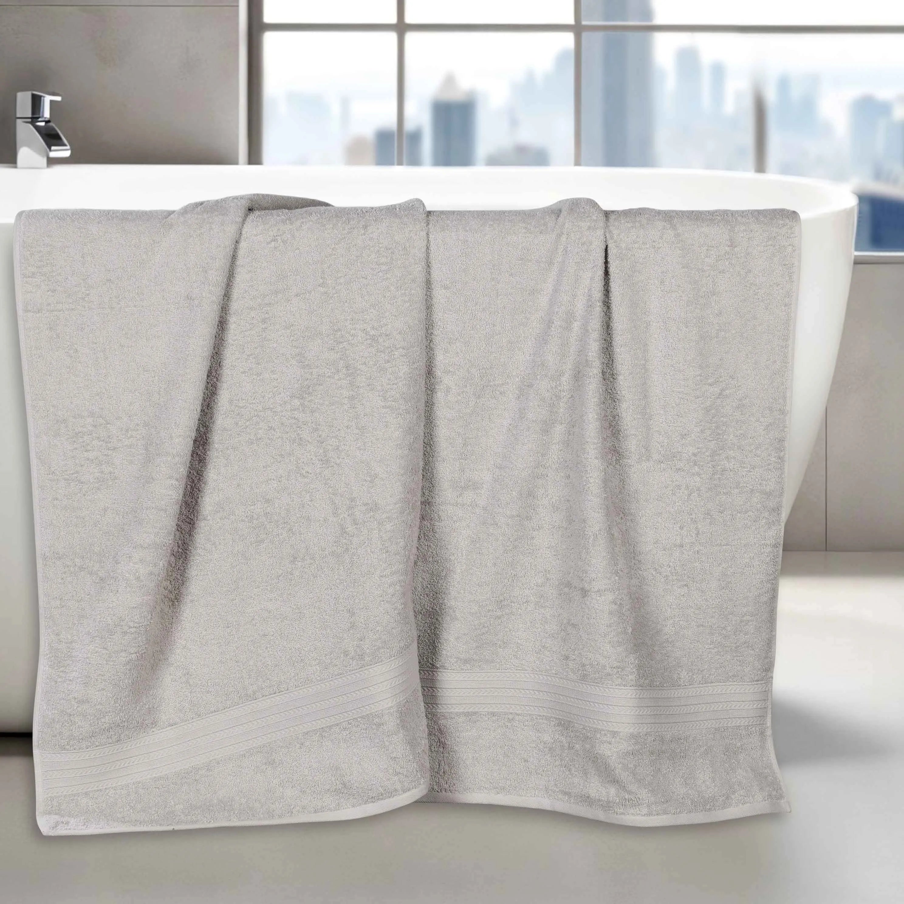 Eco-Friendly Ring Spun Cotton Towel Set Collection