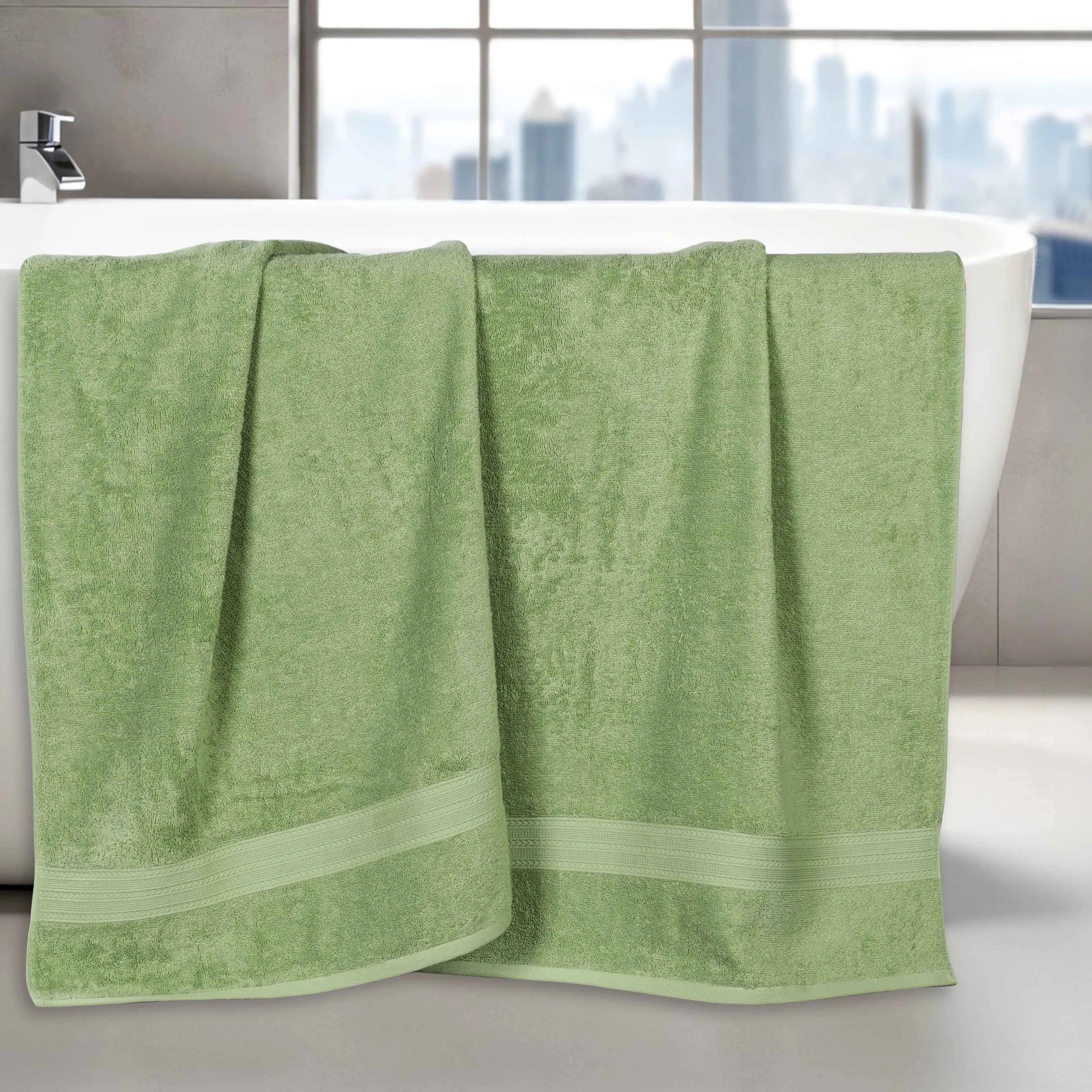 Eco-Friendly Ring Spun Cotton Towel Set Collection
