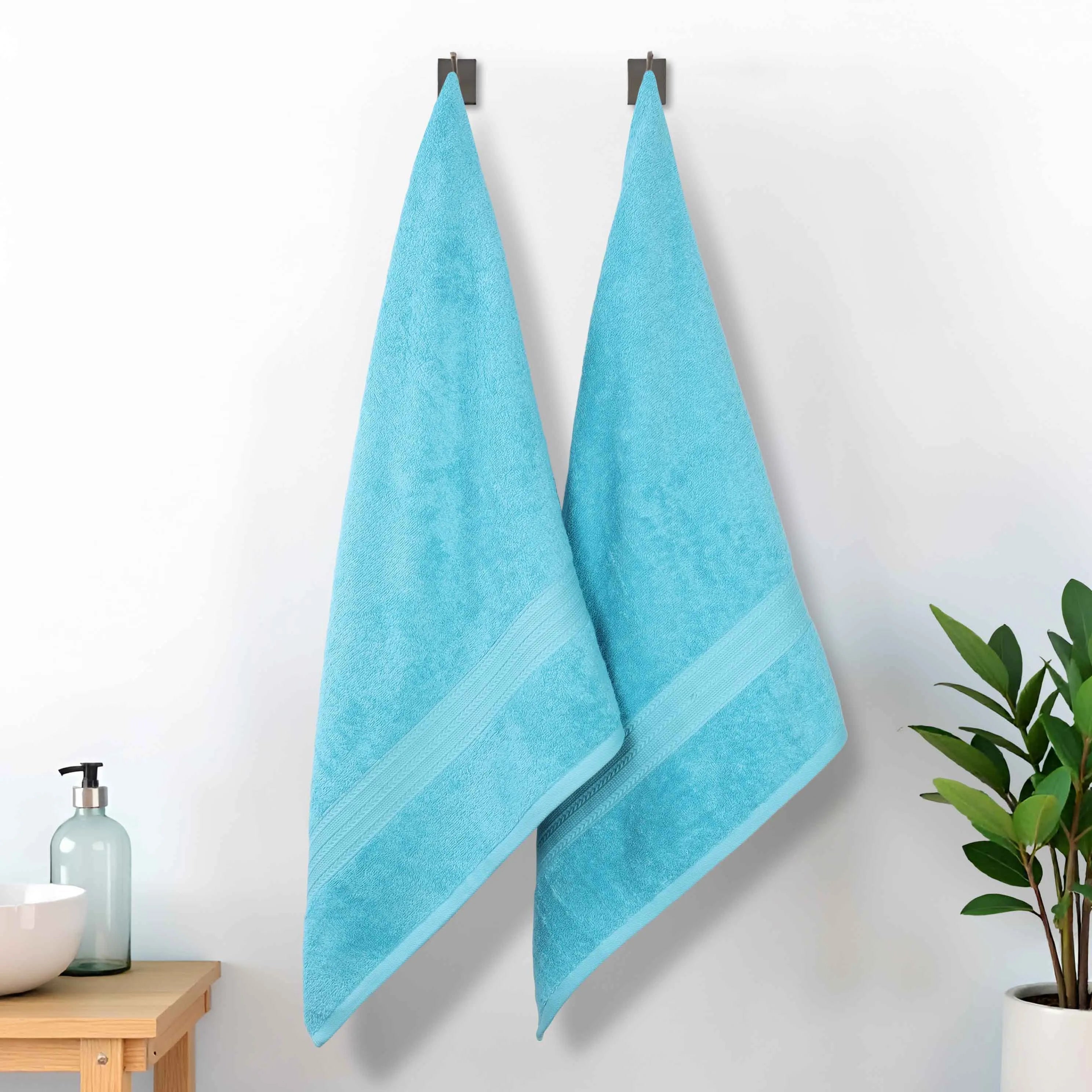 Eco-Friendly Ring Spun Cotton Towel Set Collection