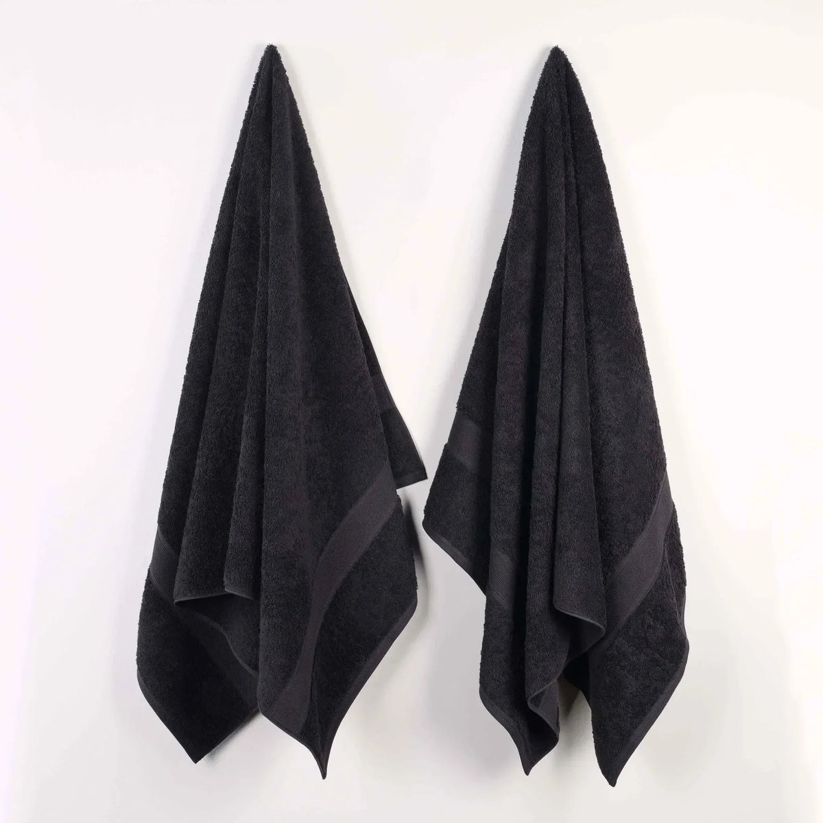 Oregon Organic Cotton Medium Weight Solid Bath Sheet, Set of 2