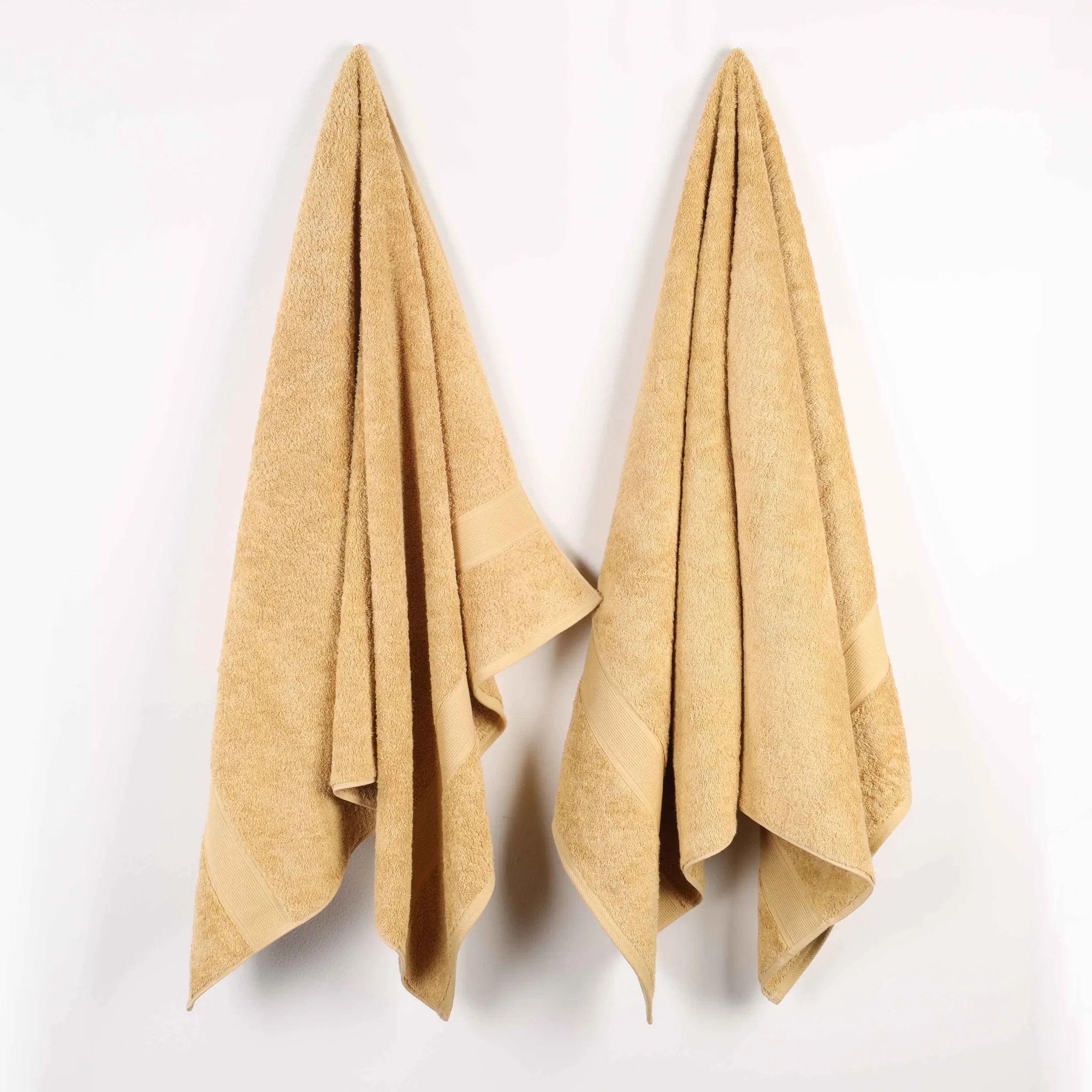 Oregon Organic Cotton Medium Weight Solid Bath Sheet, Set of 2