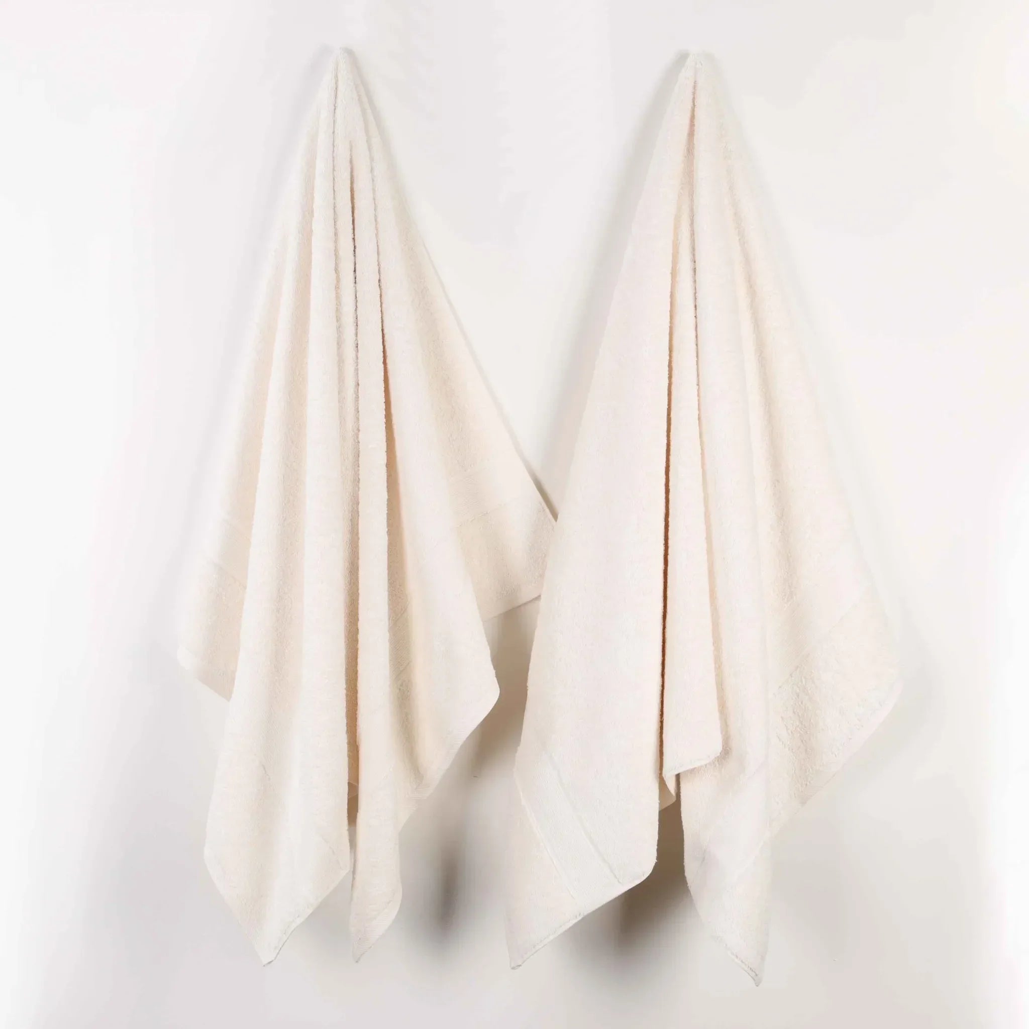 Oregon Organic Cotton Medium Weight Solid Bath Sheet, Set of 2