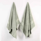 Oregon Organic Cotton Medium Weight Solid Bath Sheet, Set of 2