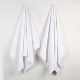 Oregon Organic Cotton Medium Weight Solid Bath Sheet, Set of 2