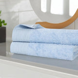 Rayon from Bamboo Eco-Friendly Fluffy Soft Solid Bath Sheet Set of 2