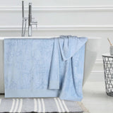 Rayon from Bamboo Eco-Friendly Fluffy Soft Solid Bath Sheet Set of 2