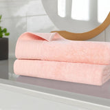 Rayon from Bamboo Eco-Friendly Fluffy Soft Solid Bath Sheet Set of 2