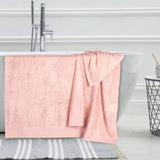 Rayon from Bamboo Eco-Friendly Fluffy Soft Solid Bath Sheet Set of 2