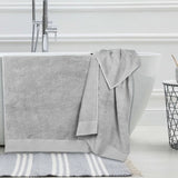 Rayon from Bamboo Eco-Friendly Fluffy Soft Solid Bath Sheet Set of 2