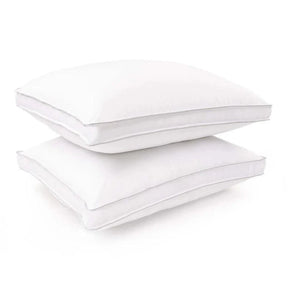 Medium Density Down Alternative Gusset Pillows, Set of 2 and 4