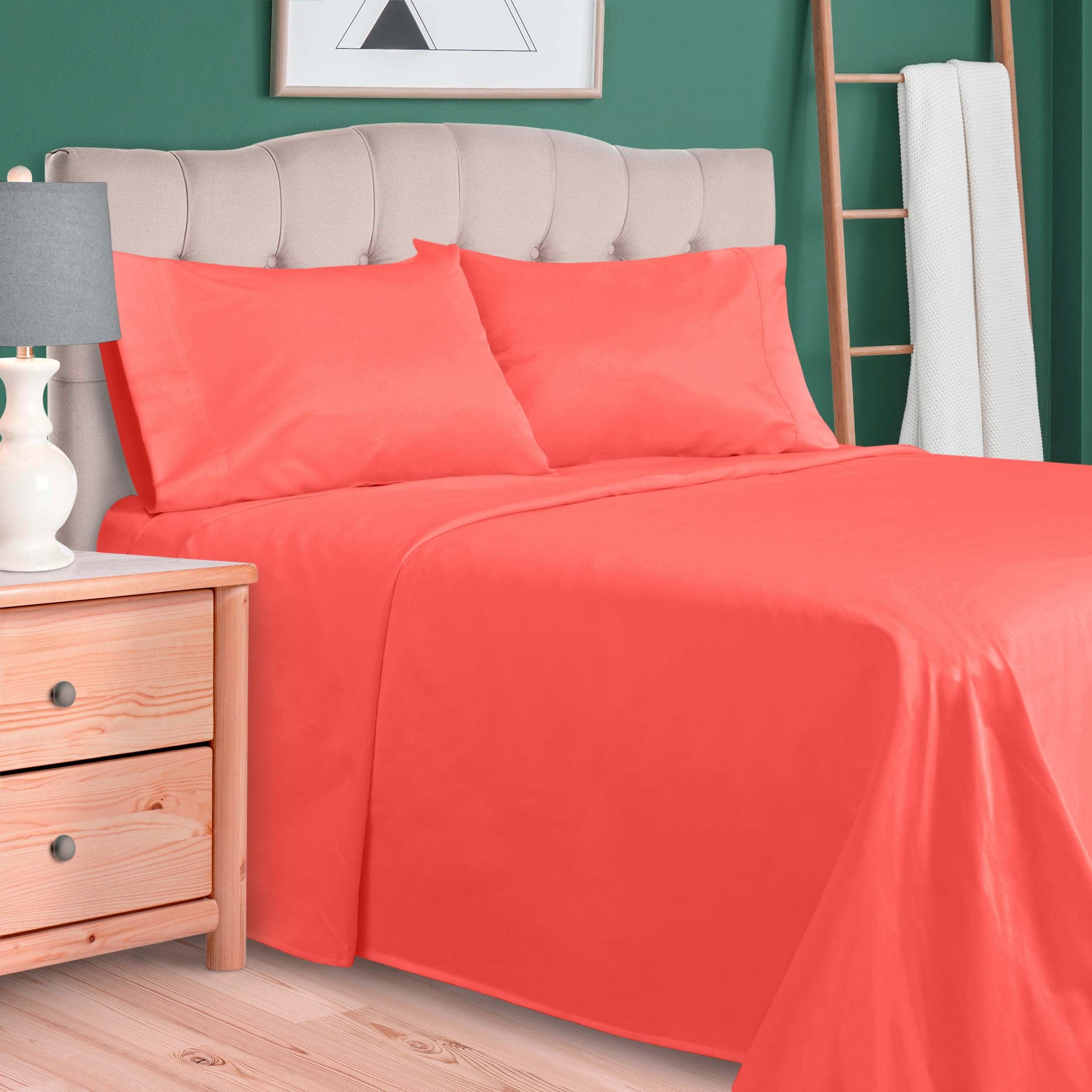 300 Thread Count Cotton Vintage Solid Sheet Set