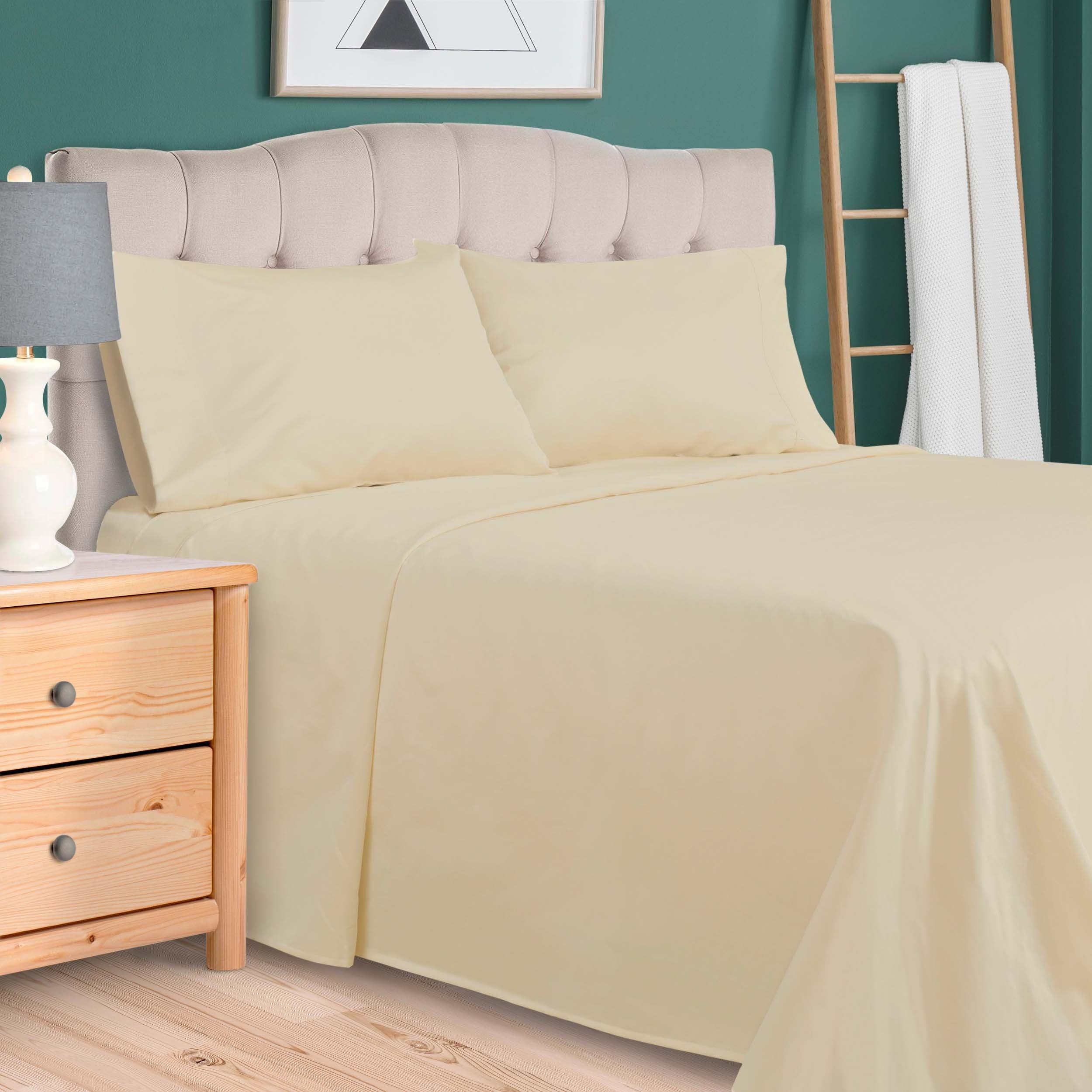 300 Thread Count Cotton Vintage Solid Sheet Set