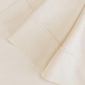 300 Thread Count Cotton Vintage Solid Or Floral Bellflower Sheet Set