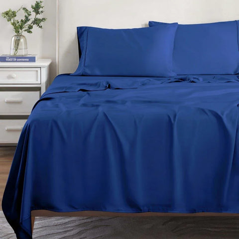 300 Thread Count Modal Sheets Set – Made from Beechwood, Solid Deep Pocket