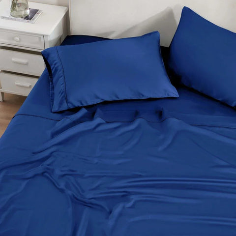 300 Thread Count Modal Sheets Set – Made from Beechwood, Solid Deep Pocket