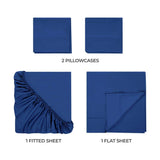 300 Thread Count Modal Sheets Set – Made from Beechwood, Solid Deep Pocket