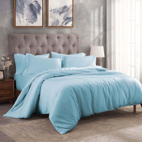 300 Thread Count Modal from Beechwood Solid Duvet Cover Set