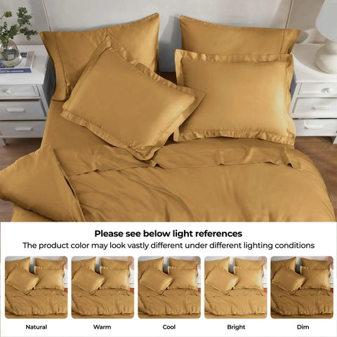 Rayon from Bamboo 300 Thread Count Duvet Cover Set