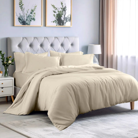 Rayon from Bamboo 300 Thread Count Duvet Cover Set