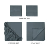 Rayon From Bamboo 300 Thread Count Solid Deep Pocket Sheet Set