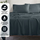 Rayon From Bamboo 300 Thread Count Solid Deep Pocket Sheet Set