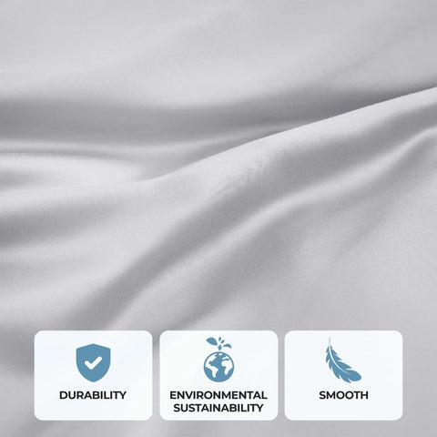 Rayon From Bamboo 300 Thread Count Solid Deep Pocket Sheet Set