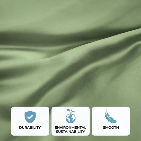 Rayon From Bamboo 300 Thread Count Solid Deep Pocket Sheet Set