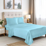 Rayon From Bamboo 300 Thread Count Solid Deep Pocket Sheet Set