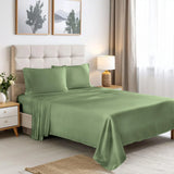 Rayon From Bamboo 300 Thread Count Solid Deep Pocket Sheet Set