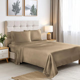 Rayon From Bamboo 300 Thread Count Solid Deep Pocket Sheet Set