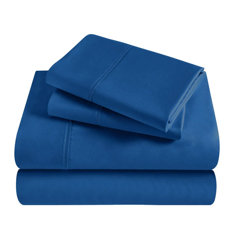Rayon From Bamboo 300 Thread Count Solid Deep Pocket Sheet Set