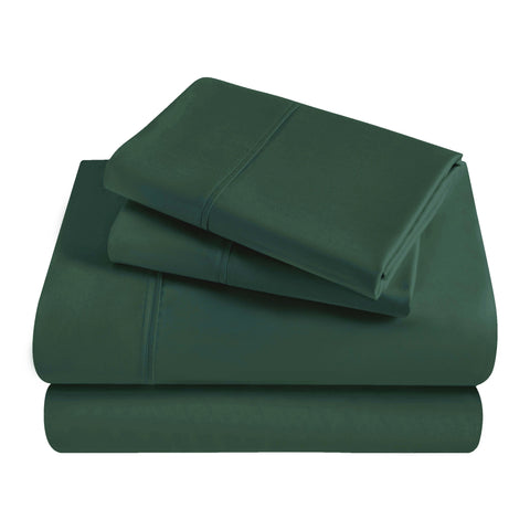 300 Thread Count Egyptian Cotton Sateen Bed Sheet Set