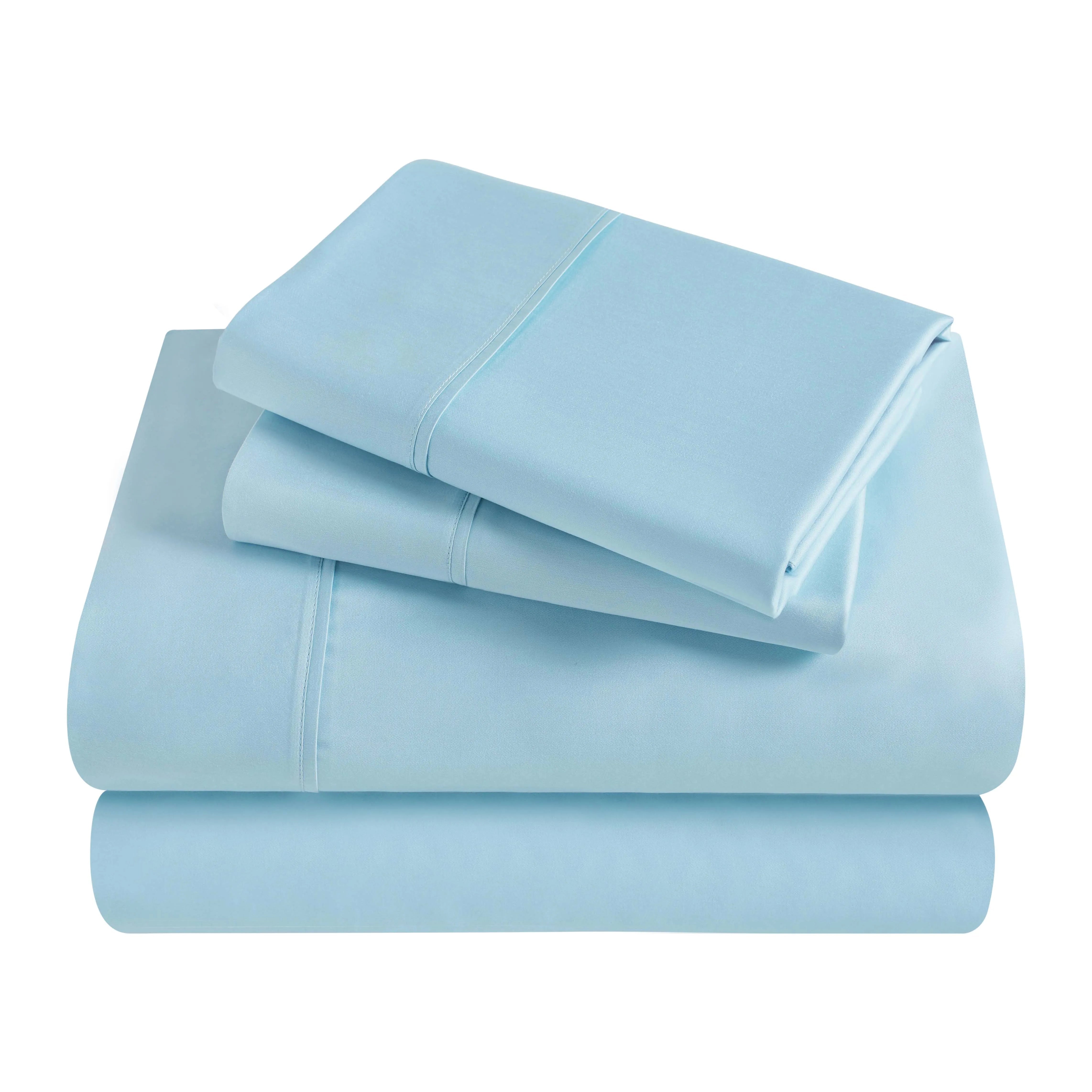 Egyptian Cotton 300 Thread Count Solid Deep Pocket Sheet Set