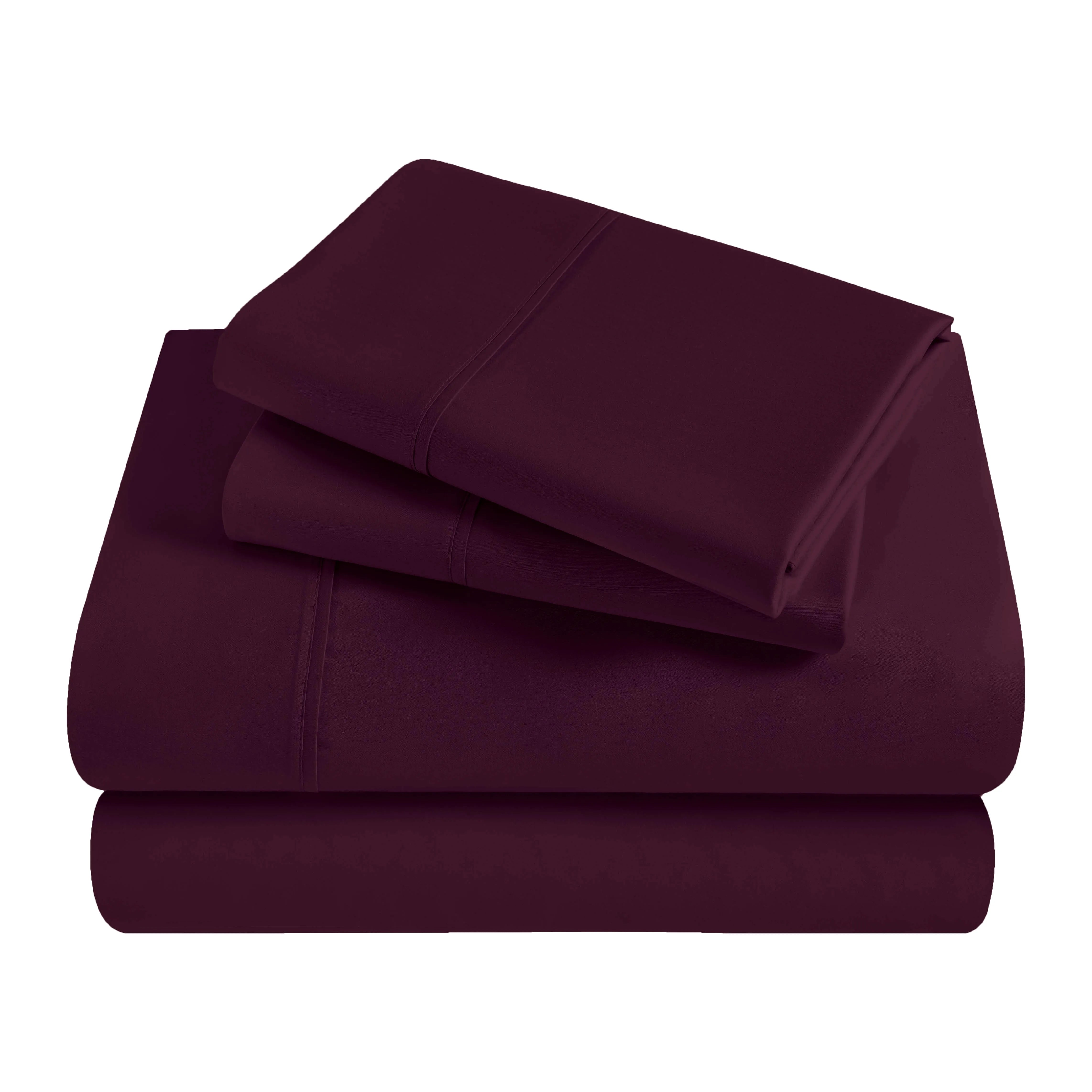 Egyptian Cotton 300 Thread Count Solid Deep Pocket Sheet Set