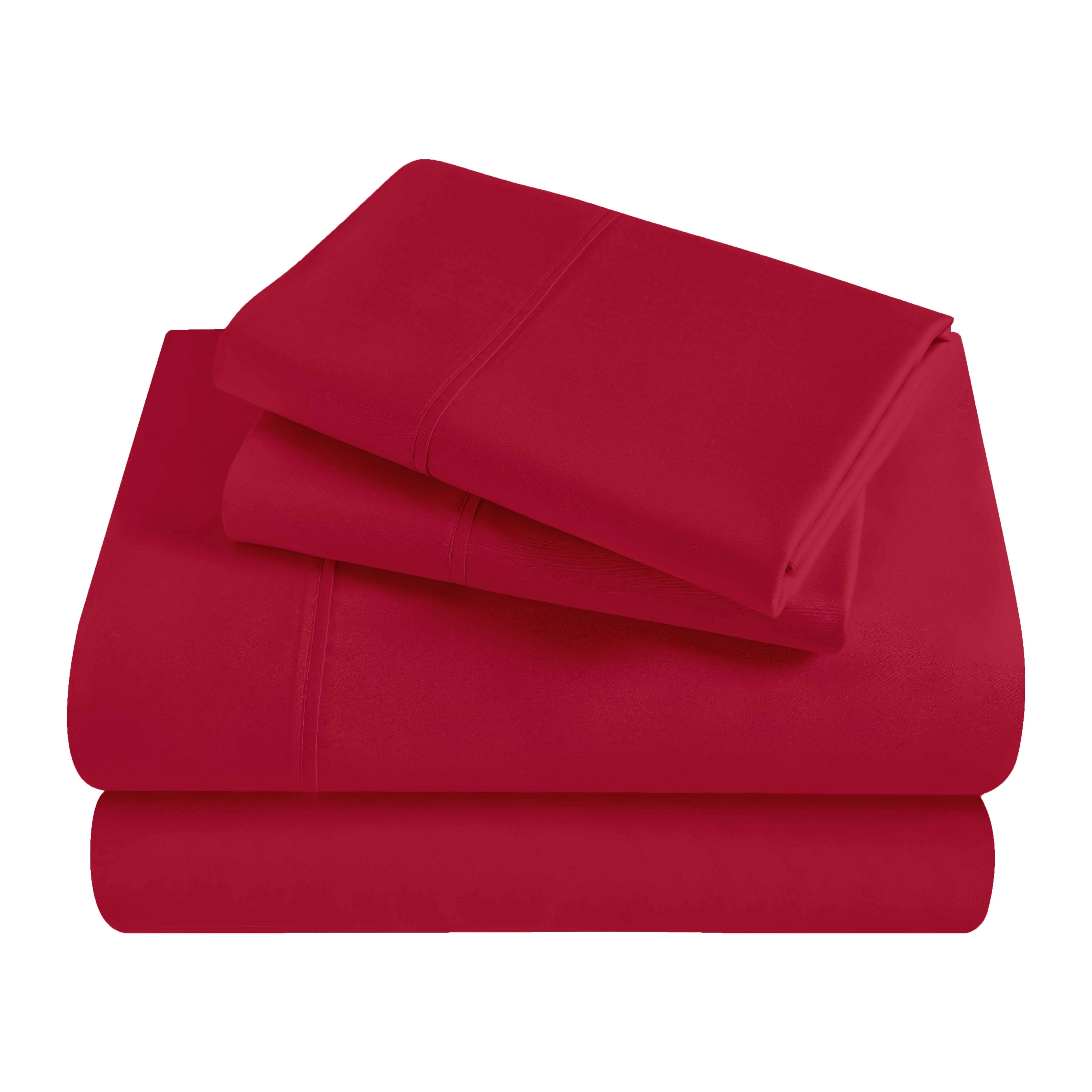 Egyptian Cotton 300 Thread Count Solid Deep Pocket Sheet Set
