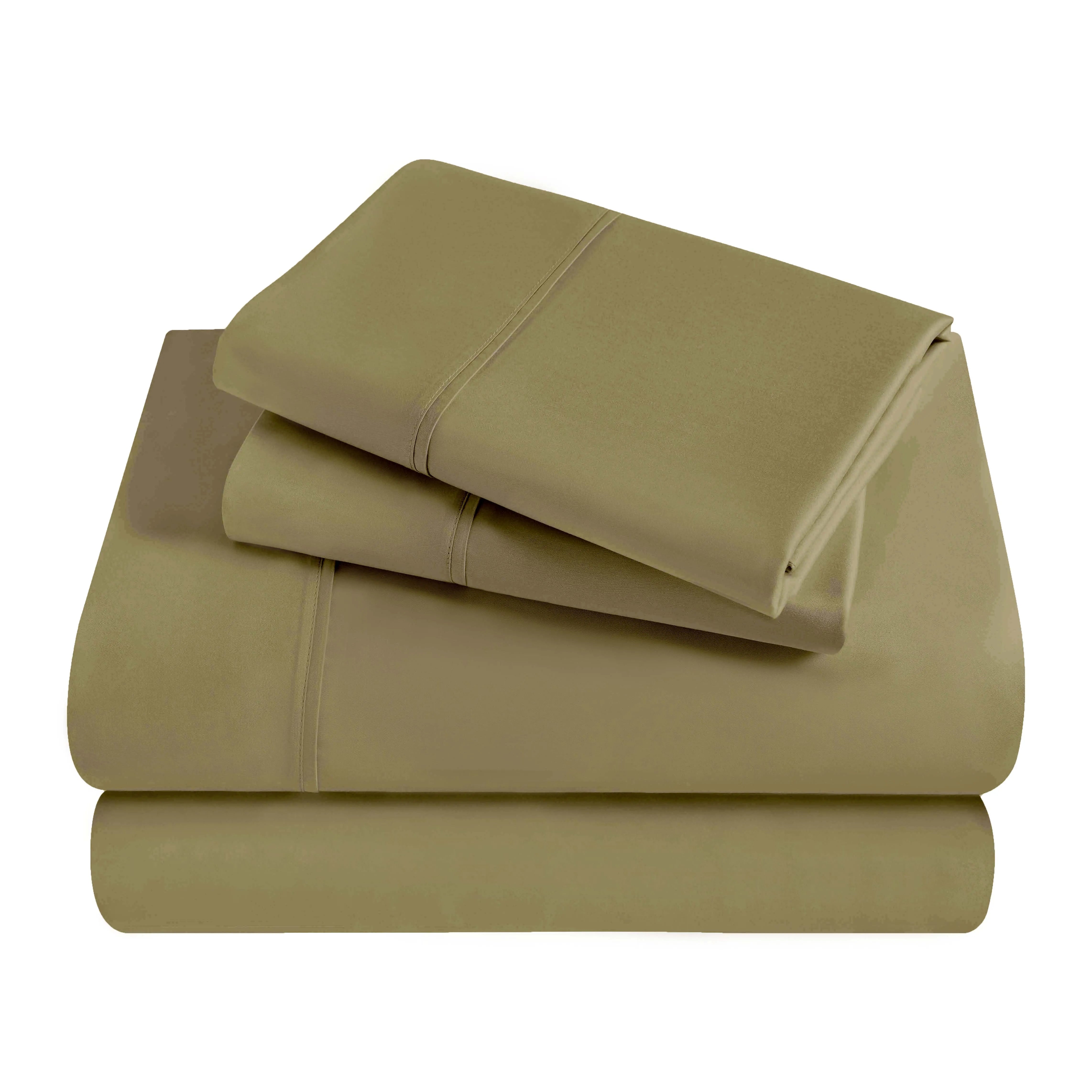 Egyptian Cotton 300 Thread Count Solid Deep Pocket Sheet Set
